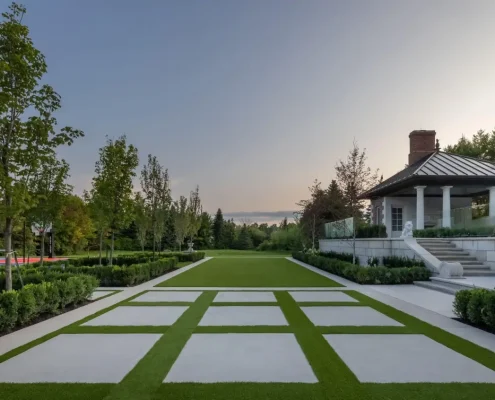 grass installation