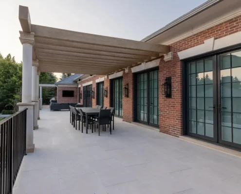 pergola installation