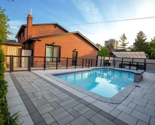 pool deck installation