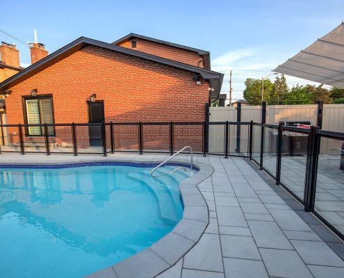 swimming pool installation