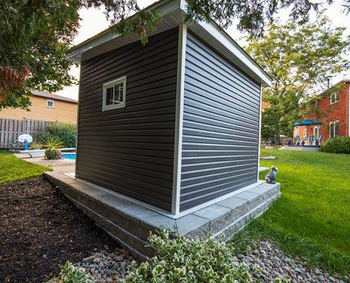 backyard tool shed