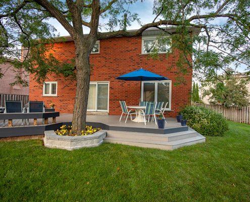 outdoor deck