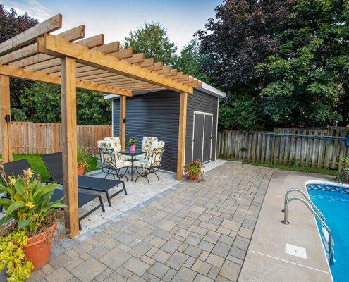 pergola installation