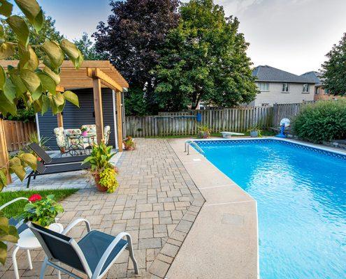 pool deck