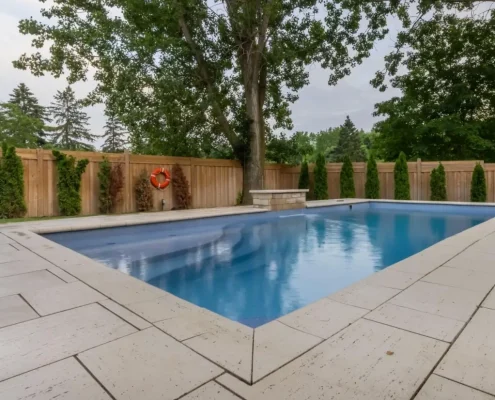 pool deck installation