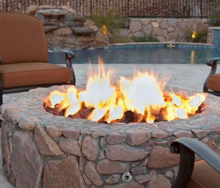 Outdoor fireplace design services