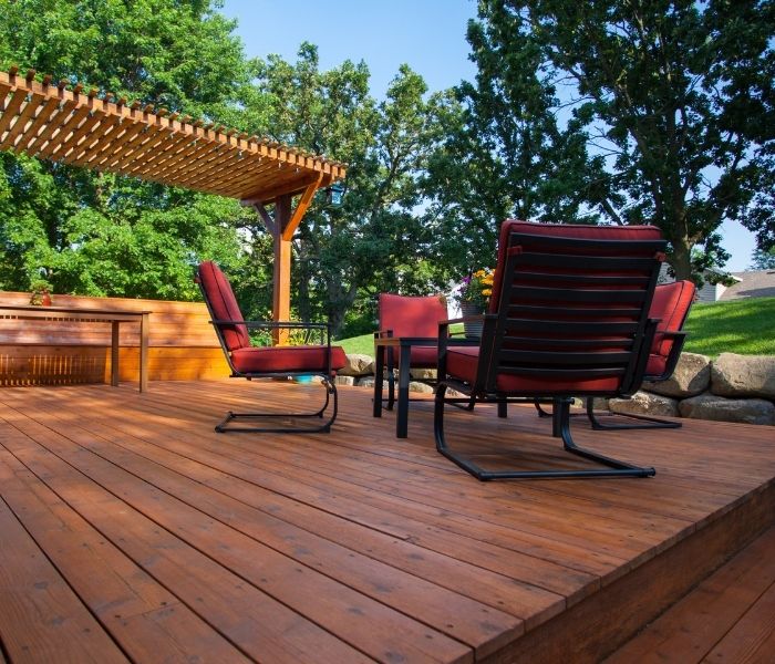 Wood deck design services