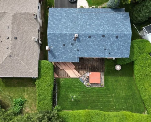 backyard deck renovation
