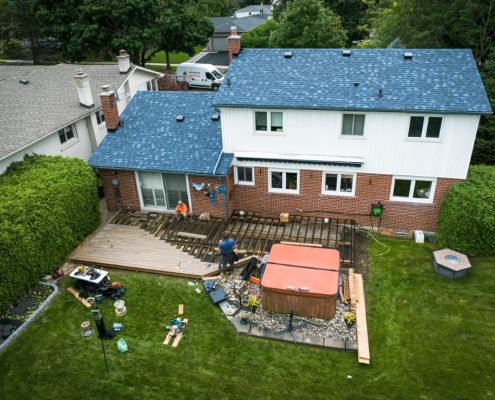 toronto backyard deck