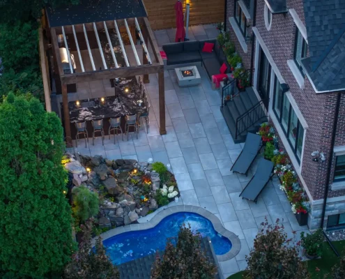 elegant pool designs for small spaces Mississauga