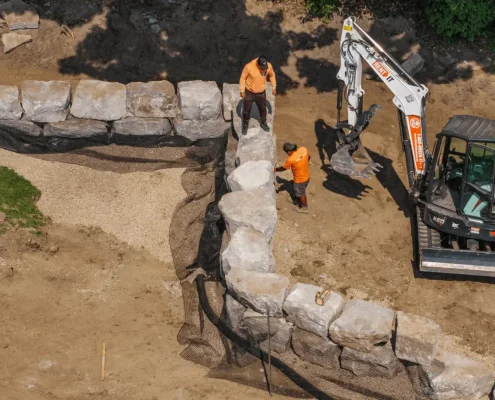 level retaining wall toronto