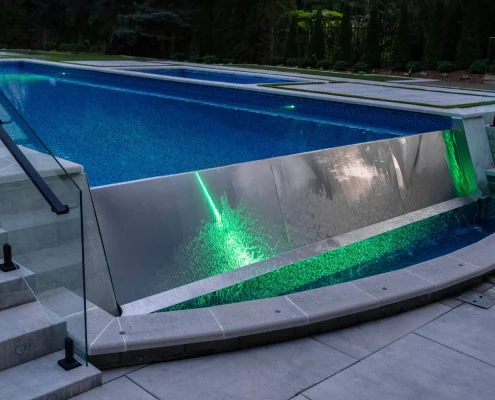 custom backyard pool design