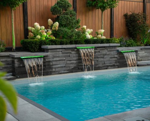 modern connective stone patio 4