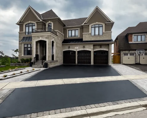 6 car driveway sealing in woodbridge