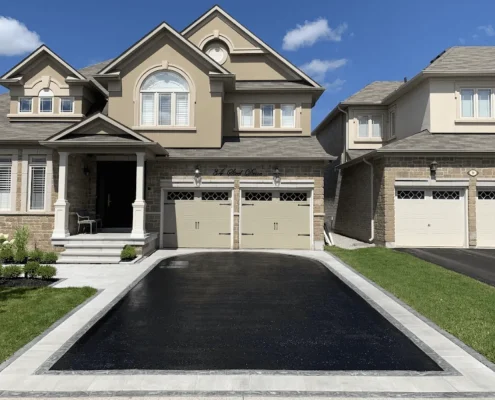 double car driveway sealing