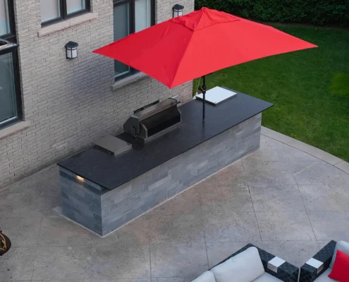 exterior kitchen installation gta backyard