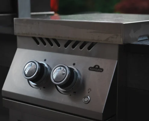 kitchen installation for outside cookery