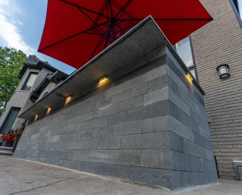 premium exterior kitchen space in gta