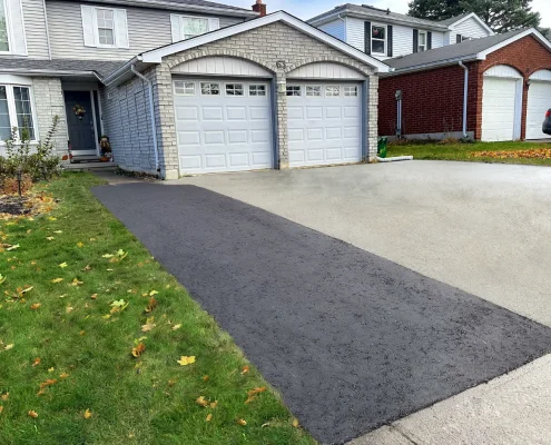 lengthening a driveway